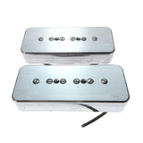 Max Maxb Guitar Pickups DIY Replacement Parts for P90 Style Electric Guitar Silver