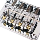 Max Maxb 4 String Guitar Bridge for Cigar Box Guitar Or Electric Ukulele Parts Silver