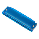 Maxbell Kids Harmonica Educational Musical Instrument Toy for Kids Beginners Blue