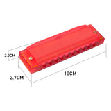 Maxbell Kids Harmonica Educational Musical Instrument Toy for Kids Beginners Red