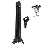 Max Maxb Adjustable Portable Microphone Stand Holder For Live Broadcast Record
