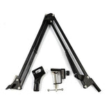 Max Maxb Adjustable Portable Microphone Stand Holder For Live Broadcast Record