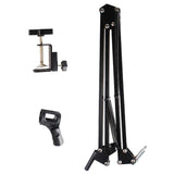 Max Maxb Universal Adjustable Portable Microphone Stand Holder For Live Broadcast