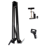 Max Maxb Universal Adjustable Portable Microphone Stand Holder For Live Broadcast
