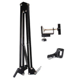 Max Maxb Universal Adjustable Portable Microphone Stand Holder For Live Broadcast
