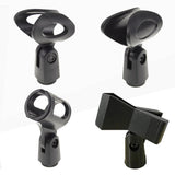Max Maxb Universal Microphone Mic Clip Holder for Mic Stand Adapter for 26-30mm Mic