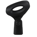 Max Maxb Universal Microphone Mic Clip Holder for Mic Stand Adapter for 26-30mm Mic