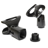 Max Maxb Universal Microphone Mic Clip Holder for Mic Stand Adapter for 26-30mm Mic
