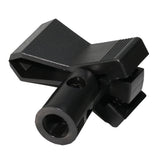 Max Maxb Durable Microphone Clip Mic Clamp Clip Holder Stand Accessory Black