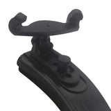 Maxbell Violin Fiddle Shoulder Rest Pad Support Feet for Violin Fiddle Parts Black