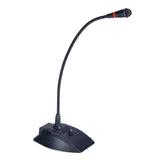 Max Maxb Desktop Gooseneck Wired Microphone System - Table Mounted Condenser Mic