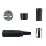 Max Maxb Classic Alloy & Plastic Wireless Handheld Microphone Props Fake Mic Toy