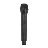 Max Maxb Artificial Plastic Wireless Microphone Props Fake Mic Toy Handheld Black