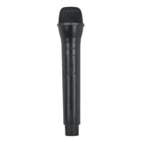 Max Maxb Artificial Plastic Wireless Microphone Props Fake Mic Toy Handheld Black