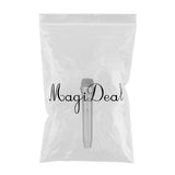 Max Maxb Artificial Plastic Wireless Microphone Props Fake Mic Toy Handheld Silver