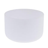 Max Maxb Crystal Singing Bowl G Note for Sacral Frosted Quartz Accessories 10 Inch