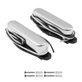 Max Maxb 2 Pack of Guitar Neck Pickup for Guitar Replacement Silver