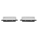 Max Maxb 2 Pack of Guitar Neck Pickup for Guitar Replacement Silver