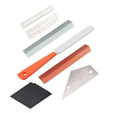 Max Maxb Guitar Fret Rocker+Fret File+Grinding Stone+Fretboard Guard Repair Tools Set