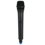 Max Classic Plastic Wireless Microphone Props Fake Mic Toy Handheld Blue