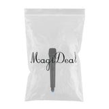 Max Classic Plastic Wireless Microphone Props Fake Mic Toy Handheld Blue