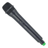 Max Maxb Classic Plastic Wireless Microphone Props Fake Mic Toy Handheld Green
