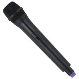 Max Maxb Classic Plastic Wireless Microphone Props Fake Mic Toy Handheld Purple