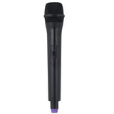 Max Maxb Classic Plastic Wireless Microphone Props Fake Mic Toy Handheld Purple