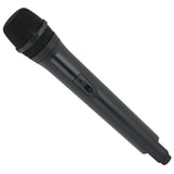 Max Maxb Classic Plastic Wireless Microphone Props Fake Mic Toy Handheld Black