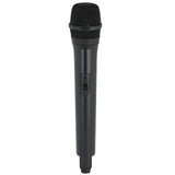 Max Maxb Classic Plastic Wireless Microphone Props Fake Mic Toy Handheld Black