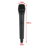 Max Maxb Classic Plastic Wireless Microphone Props Fake Mic Toy Handheld Black