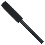 Max Maxb Plastic Interview Microphone Props Wireless Fake Mic Toy Handheld Black