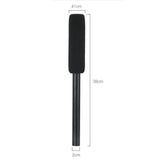 Max Maxb Plastic Interview Microphone Props Wireless Fake Mic Toy Handheld Black