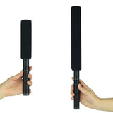 Max Maxb Classic Plastic Interview Microphone Props Fake Mic Toy Handheld Black 27cm