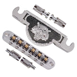 Max Maxb A Set of Electric Guitar Roller Saddle Bridge & Tailpiece