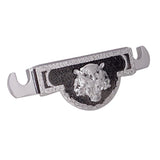 Max Maxb A Set of Electric Guitar Roller Saddle Bridge & Tailpiece