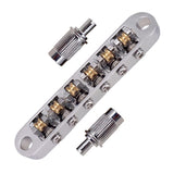 Max Maxb A Set of Electric Guitar Roller Saddle Bridge & Tailpiece