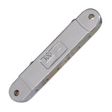 Max Maxb New Jazz Archtop Tailpiece Golden Roller Saddle Bridge Guitar Part Sliver