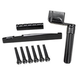 Max Maxb Guitar Bridge Saddle & Nut & Bridge Pin + String Winder Speed Peg For Guitar