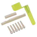 Max Maxb 1 Set Guitar Bass String Winder Slotted Guitar Saddle Nut Guitar Accessory