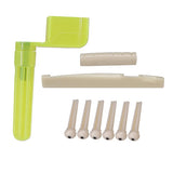 Max Maxb 1 Set Guitar Bass String Winder Slotted Guitar Saddle Nut Guitar Accessory