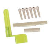 Max Maxb 1 Set Guitar Bass String Winder Slotted Guitar Saddle Nut Guitar Accessory
