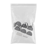 Max Maxb 6 Pieces Guitar Tuning Peg Button Tuner Machine Heads Wooden Cap Semi-circle