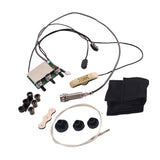 Max Maxb Guitar Pickups Active Piezo Pickup EQ Preamp System for Acoustic Guitar