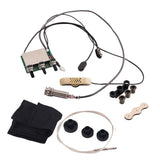 Max Maxb Guitar Pickups Active Piezo Pickup EQ Preamp System for Acoustic Guitar