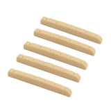 Max Maxb 5x 6 String Electric Guitar Nut Saddle for ST TL Style Guitar Replacement