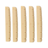 Max Maxb 5x 6 String Electric Guitar Nut Saddle for ST TL Style Guitar Replacement