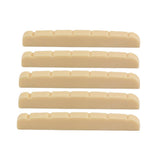 Max Maxb 5x 6 String Electric Guitar Nut Saddle for ST TL Style Guitar Replacement