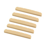 Max Maxb 5x 6 String Electric Guitar Nut Saddle for ST TL Style Guitar Replacement