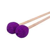 Max Maxb 1 Pair Soft Wool Head Maple Handle Drumsticks Drum Sticks Mallet
